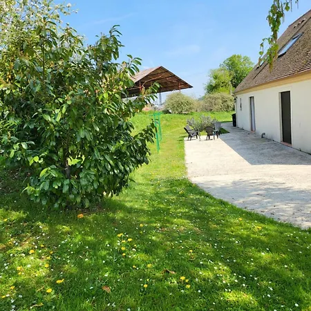 Maison De Charme Au Coeur Du Vexin Normand, 8 Personnes, 4 Couchages, Calme Et Confort Saint-Denis-le-Ferment